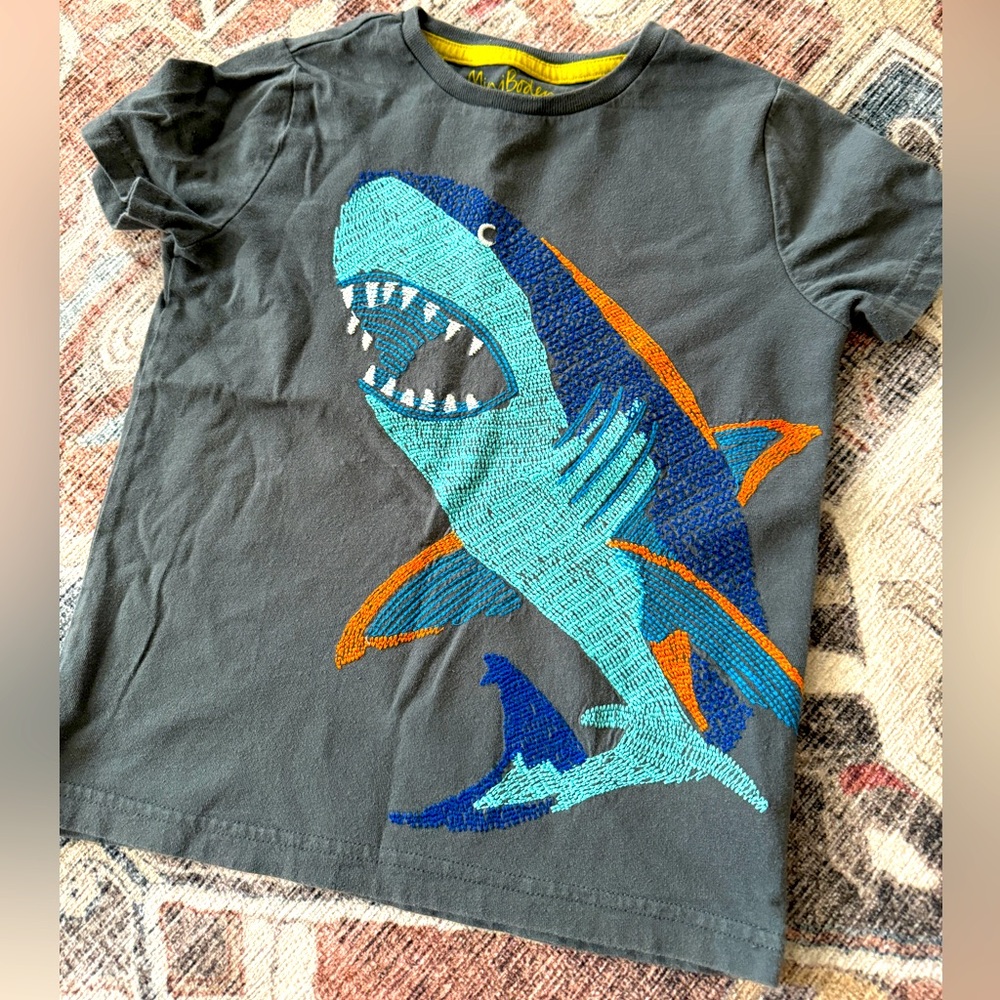 Mini Boden Shark Tshirt